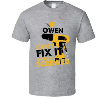 Если Оуэн не сможет это починить, нам конец, удобная мужская футболка