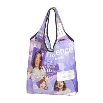 Женская сумка для покупок Florence By Mills, портативные сумки-тоут для покупок в продуктовых магазинах большой емкости