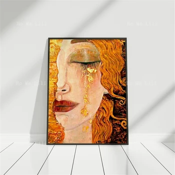 Золотые слезы, вдохновленные настенными росписями Густава Климта
