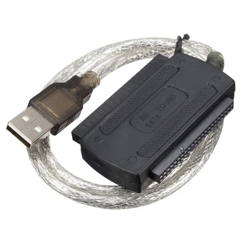 Кабель-конвертер USB 2.0 для IDE-адаптера SATA Кабель-адаптер жесткого диска для ПК 2,5 