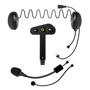 Комплект беспроводных наушников Bluetooth 5.2 для громкой связи Стерео для музыкального MP3 плеера
