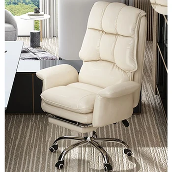 Компьютерное кресло для домашнего офиса С Подъемной спинкой, Поворотное Сиденье, Удобное Спортивное Кресло, Универсальное Эргономичное Профессиональное Игровое Кресло