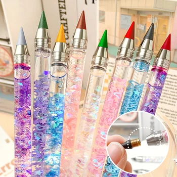 Красочный карандаш для письма в неограниченном количестве Без заточки, Съемный карандаш, Канцелярские принадлежности для рисования студентов