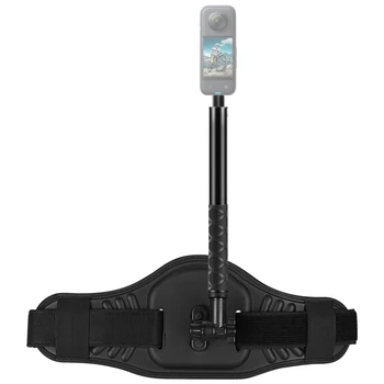 Крепление на поясном ремне PULUZ с Моноподом-селфи-палкой Для GoPro DJI Insta360 и Других экшн-камер