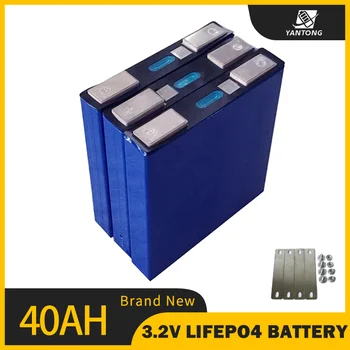 Литий-полимерный аккумулятор Lishen, тройной аккумулятор 40Ah, литий-ионный полимерный аккумулятор 3,2 В, аккумулятор большой емкости для вилочного электрического велосипеда