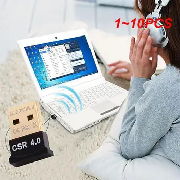 Мини Беспроводной USB Bluetooth-совместимый адаптер-ключ 4.0 Музыкальный аудиоприемник Передатчик Aptx для ПК Динамик Мышь