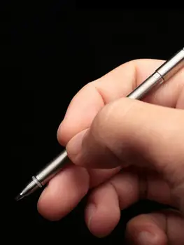 Мини-титановая ручка Наружная ручка для подписи Легкий вес Мини-EDC ручка EDC гаджет инструмент