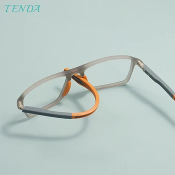 Мужские и женские очки в квадратной оправе с полной оправой, легкие спортивные очки TR90 для рецептурных линз