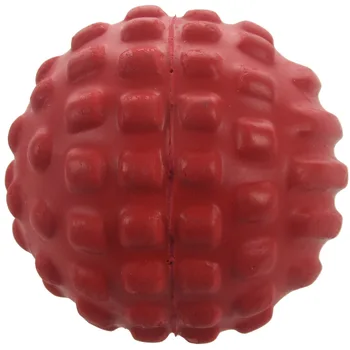 Мяч для массажа фасции из пенополиуретана, для расслабления мышц, для фитнеса, красный