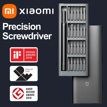 Набор прецизионных отверток Mijia, винтовые головки Xiaomi, руководство по эксплуатации оборудования, многофункциональный набор инструментов для ремонта ПК и телефонов 