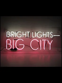 Неоновая вывеска Для ярких огней, Большой город, Стеклянная трубка, коммерческая лампа, ресторан, художественная подсветка, реклама, индивидуальный ДИЗАЙН, Воздействие, Притягивающий свет