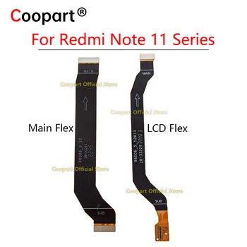 Новинка Для Xiaomi Redmi Note 11 11S 11T 11E Pro Plus 5G Разъем Основной платы USB-Плата ЖК-Экран дисплея Гибкий Кабель Запчасти Для Ремонта