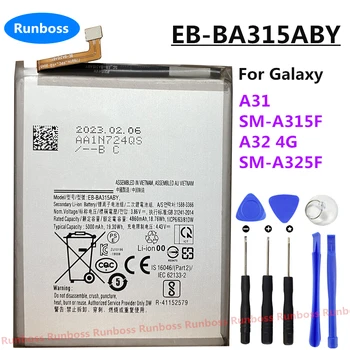 Новый Высококачественный Аккумулятор 5000 мАч EB-BA315ABY для Samsung Galaxy A31 2020 SM-A315F A32 4G SM-A325F
