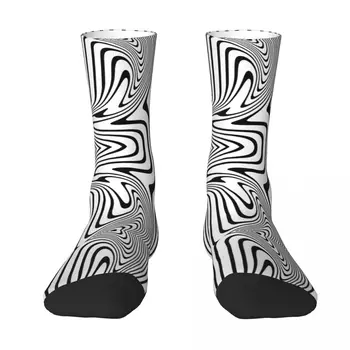 Носки контрастного цвета, эластичные носки, уникальный чулок R117 с юмористическим рисунком