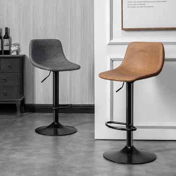 Обеденные стулья в салоне, барные стулья, стойка для современного макияжа, высокий барный стул в скандинавском стиле, стойки регистрации, шезлонг на улице, кухонная мебель для бара