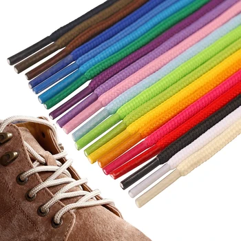 Овальные Шнурки Для обуви 26 Цветов, Полукруглые Спортивные Шнурки для Спорта /Кроссовок, Шнурки для обуви 100/150 см, Шнурки Для обуви, 1 Пара