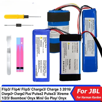 Оригинальный Аккумулятор для JBL Charge Flip Pulse Xtreme Boombox 1 2 3 4 5 для Harman Kardon Go Play Onyx Mini Speaker Bateria