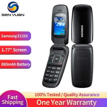 Оригинальный разблокированный мобильный телефон Samsung E1310C Guru 1310 2G 1.77 