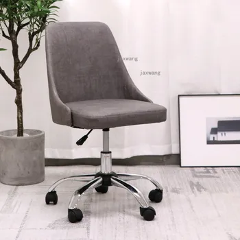Офисные стулья с скандинавской спинкой, Современный Домашний Компьютер, Кресло-подъемник, Вращающееся кресло, Игровое кресло для отдыха, Кресло для макияжа, Мебель для спальни