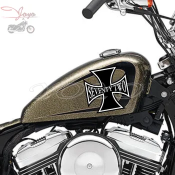 Перекрестная Наклейка Наклейки На Обтекатель Наклейки На Топливный Бак Виниловые Наклейки Для Harley Sportster XL1200V 72