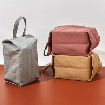 Портативная дорожная сумка для сортировки, складные носки, сумка для хранения нижнего белья, вышитая портативная ткань для стирки, косметички для макияжа