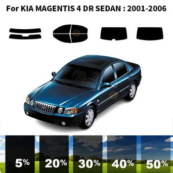 Предварительно обработанная нанокерамика Комплект для УФ-тонировки автомобильных окон Автомобильная пленка для окон KIA MAGENTIS 4 DR СЕДАН 2001-2006