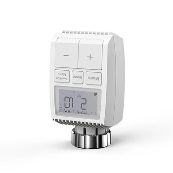 Привод радиатора Tuya Smart Zigbee TRV Программируемый термостатический клапан радиатора App Дистанционный регулятор температуры Прочный