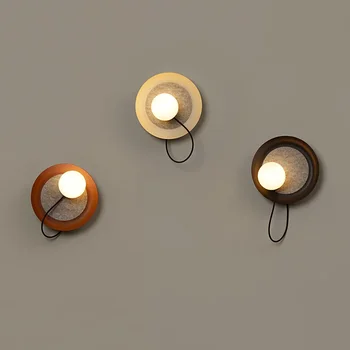 Прикроватный настенный светильник для гостиной спальни, роскошный Скандинавский Персонализированный Современный настенный светильник для коридора и прохода