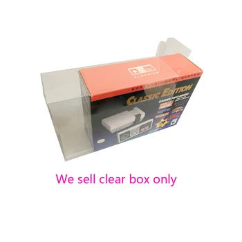 Прозрачная Защитная коробка для NES Classic Edition / NES Mini Collect Boxes TEP Storage Game Shell Прозрачная коробка для американской версии