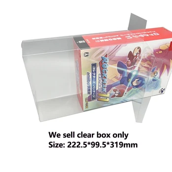 Прозрачный защитный чехол из ПЭТ-пластика для SWITCH NS Mega Man 11 для Rockman 11 ограниченной версии, коробка для хранения игровой консоли, дисплей