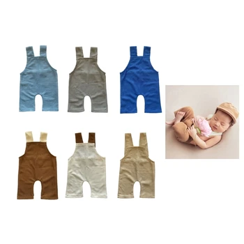 Реквизит для фотосъемки новорожденных, длинные штаны, детская одежда для фотосъемки ребенка 0-1 лет