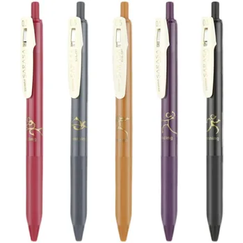 Ретро, ограниченная серия, гелевая ручка ZEBRAJJ15, 0,5 мм, спортивный стиль, специально для студенческого офиса