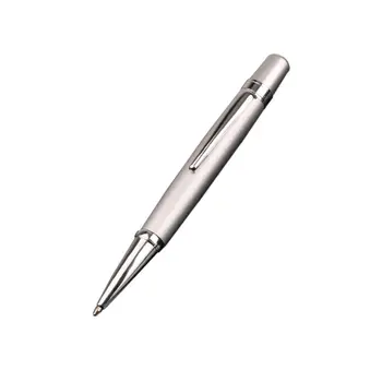 Роскошная Мини-металлическая шариковая ручка, ролик 1,0 мм, Черный, для делового письма, Школьные принадлежности