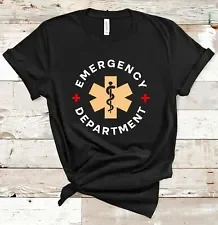 Рубашка отделения неотложной помощи, футболка медсестры скорой помощи, футболка выпускницы отделения неотложной помощи