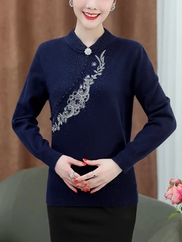 Свитер с длинным рукавом, Женский Осенне-зимний Корейский модный пуловер, женская одежда, повседневные свитера для женщин