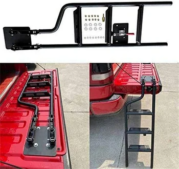 Складная задняя подножка для пикапа, стремянка для двери багажника, подходит для Mitsubishi Triton KJ KK KL 2015-2023 гг.