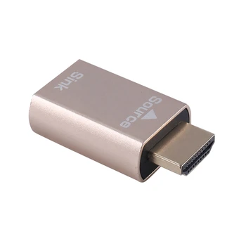 -Совместимый виртуальный адаптер KVM HDMI2.0 с фиктивным разъемом EDID DDC для -Совместимого эмулятора
