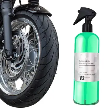 Средство для ухода за автомобилем Tire Shine Spray Wheel Shine с глубоким питательным и прочным защитным покрытием для шин легковых автомобилей внедорожников мотоциклов