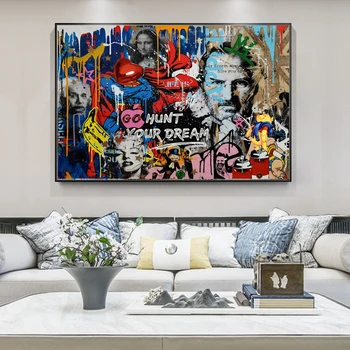 Стив Джобс, Граффити, картины на холсте, домашний декор стен, художественные картины, уличные художественные плакаты и принты для гостиной Cuadros