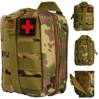 Сумка первой помощи Походная Тактическая Медицинская сумка EMT Аварийный Набор для выживания Охотничья уличная коробка Большой Размер 800D Нейлоновая сумка Посылка