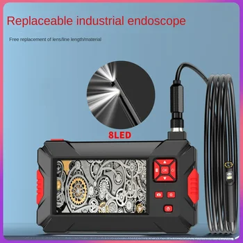Съемный эндоскоп высокой четкости, камера для промышленных труб, Визуальный детектор обслуживания канализации, водонепроницаемый эндоскоп IP68