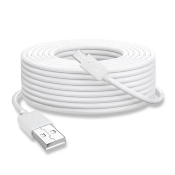 Удлиненный кабель USB-Micro USB 10 м/15 м для Термометра/CCTV 40JB
