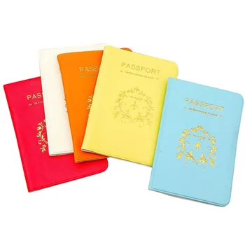Универсальная кожаная обложка для паспорта в мире, 5 цветов, обложка для паспорта для путешествий, мужская и женская обложка для паспорта для путешествий, модный держатель для билетов