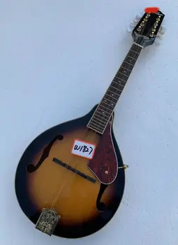 Хорошее качество Изготовленной на заказ 8-струнной гитары-мандолины с твердым еловым верхом Guitarra в наличии со скидкой Бесплатная доставка W1827