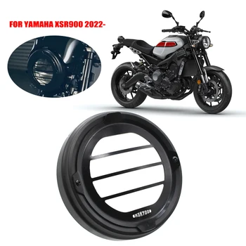XSR900 Защита Фары Мотоцикла Карбоновый Вид Защитная Крышка Решетки Фары Подходит Для Yamaha xsr 900 2022 2023